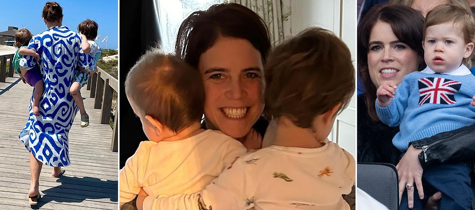 Princess Eugenie reveals her son August's favourite pastime (and it was her biggest fear