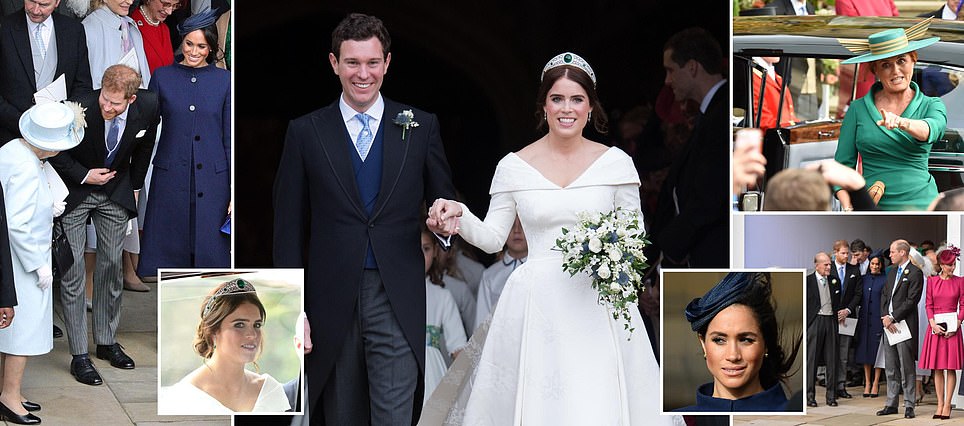 Meghan and Harry's baby announcement stole Princess Eugenie's thunder on her wedding day