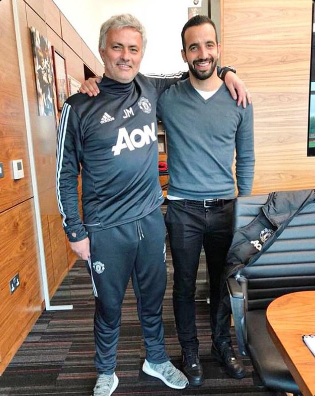 Amorim spent a week observing his Portuguese compatriot Jose Mourinho at Carrington and Old Trafford in 2017