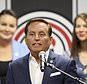 Iowa Secretary of State Paul Pate speaks during a press conference, Oct. 9, 2024, in Omaha, Neb. (Nikos Frazier/Omaha World-Herald via AP, file)