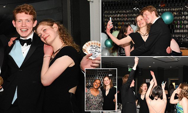 Love is in the heir! Fun-loving Lady Louise who turns 21 today is seen partying with her