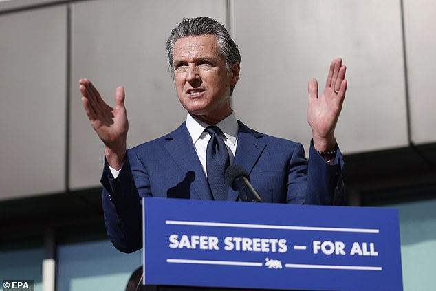 While Newsom might have been seen as 'heir' to Biden at one point, he would likely not be a popular choice among party members having failed to manage California's homelessness and drug crisis, while also being far too liberal for the party