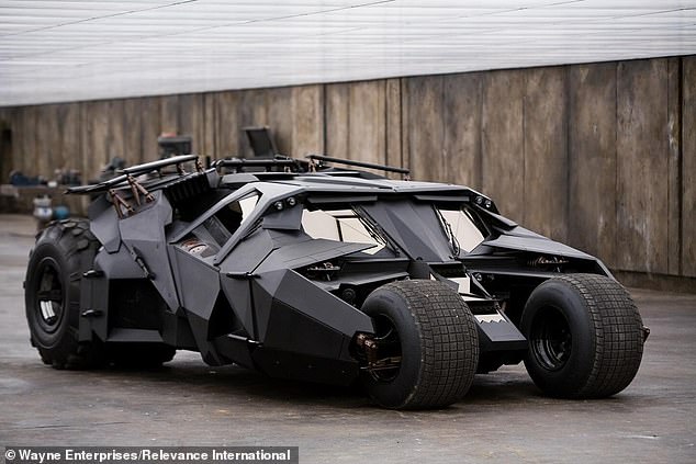 A fully-functional replica version of the car from the Batman series of films -known in the franchise as the Tumbler - is being sold for a whopping $3million