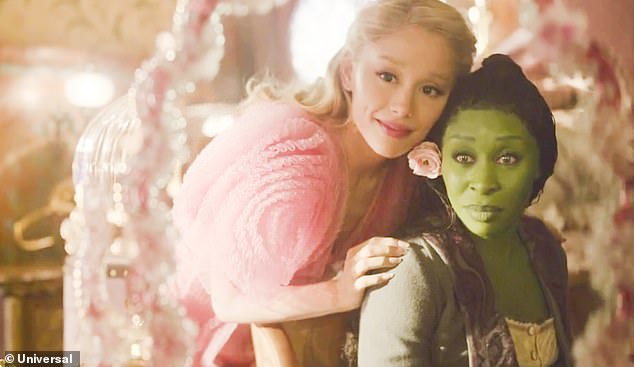 Ariana Grande and Cynthia Erivo star in the upcoming movie adaptation of Wicked