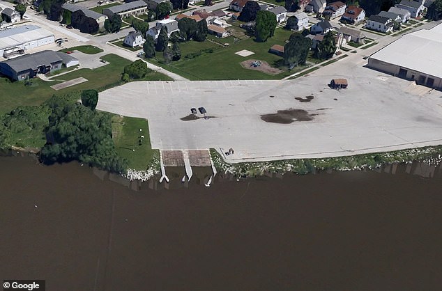 The discovery, confirmed by Two Rivers police, comes as officers continue to search for the child, who disappeared from this park just adjacent to the river