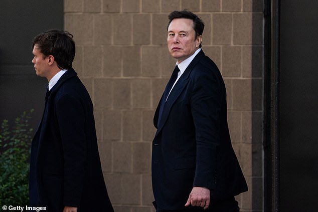 Tesla chief Elon Musk (pictured) has slammed a judge's decision to rescind his $56billion pay package for a second time