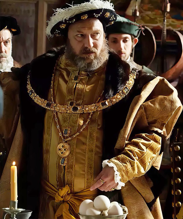 The actor made the surprising confession on Jimmy Kimmel Live on Tuesday as he discussed transforming into his latest roles - Henry VIII in Firebrand (pictured) and Terry Husk in The Order