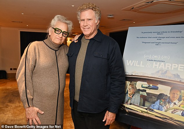 Will Ferrell and his close friend Harper Steele - the subjects of Josh Greeenbaum's mew documentary - were also in attendance at the London event