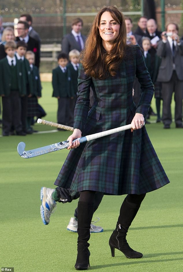 Often sporting the most chic ensembles, Kate always manages to look put together - even when she is partaking in strenuous sporting activity