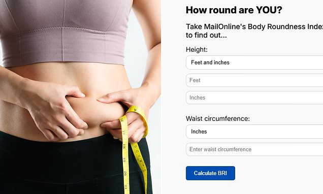 Forget BMI - your 'body roundness index' says more about your health, use our calculator