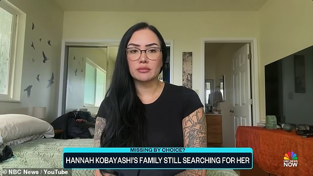 Hannah Kobayashi's sister, Sydni Kobayashi, told NBC News on Tuesday that the family 'is confused' as to why authorities have not shared footage of Kobyashi crossing into Tijuana