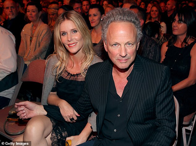 Buckingham and his wife at the 2012 American Country Awards