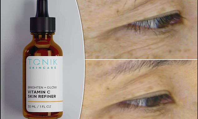 'Makes my face look years younger!' Get the anti-aging vitamin C serum shoppers LOVE for