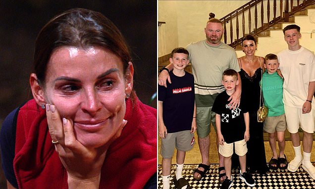 Emotional Coleen Rooney set to reunite with her sons in I'm A Celeb camp and there will be