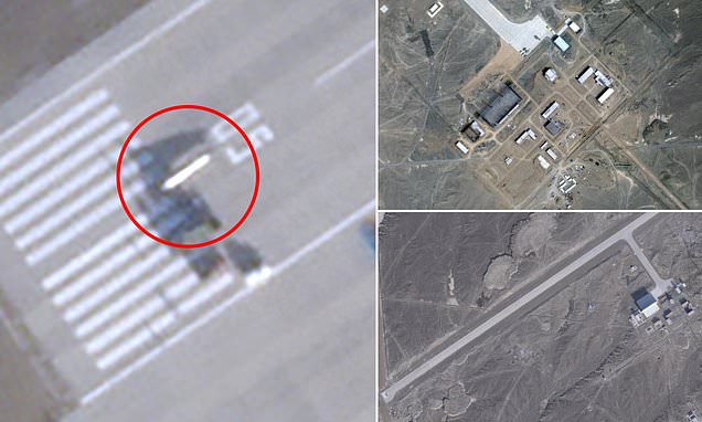 Mystery object spotted at remote Chinese airstrip connected to Beijing's space program