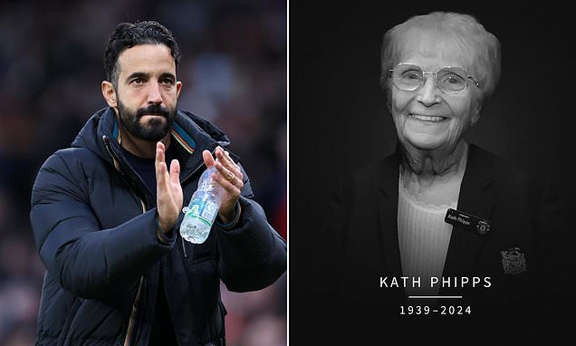 Ruben Amorim pays heartwarming tribute to much-loved Man United receptionist Kath Phipps