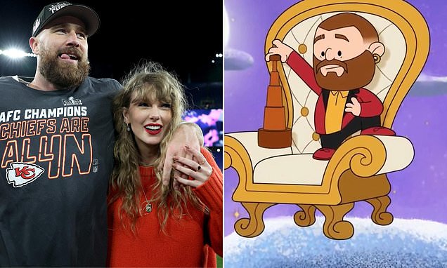 Travis Kelce channels his inner-Taylor Swift by singing Christmas hit alongside brother