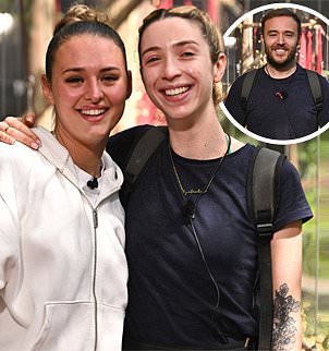 The Corrie actor, 42, who plays Tyrone Dobbs, was greeted off the bridge by his brother Stephen and his best friend, Gareth.