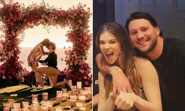 Josh Allen makes shock confession about proposal to Hailee Steinfeld