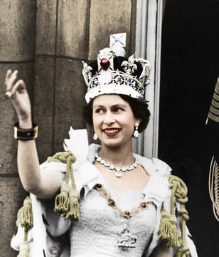 Queen Elizabeth II would bath Charles whilst wearing her heavy Imperial State Crown to