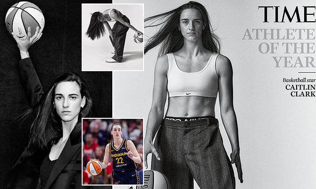 Caitlin Clark is named TIME Athlete of the Year for 2024 after record-breaking rookie WNBA