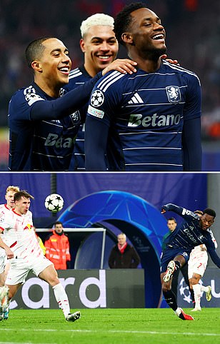 RB Leipzig vs Aston Villa - Champions League RECAP: Unai Emery's side edge five-goal