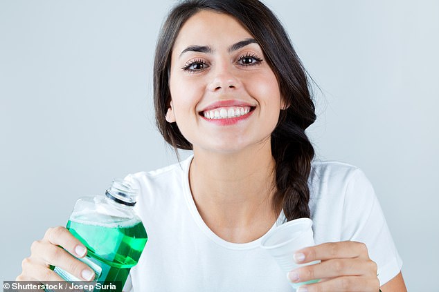 He warned against alcohol-based mouthwashes because they can raise your blood pressure