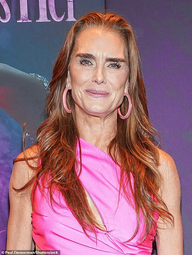 Brooke Shields said in 2023 that she is no longer on the list - despite having been so for years