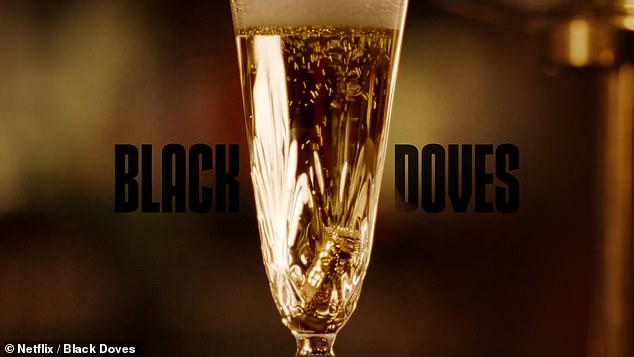 The pair then retrieve two golden bullets from little red envelopes and simultaneously drop them in their champagne glasses before the title screen appears and the clip ends