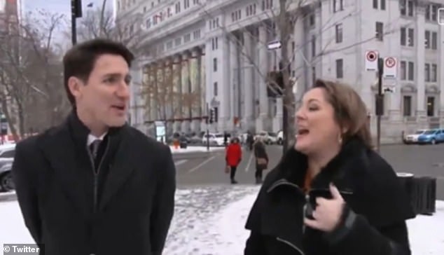 The storm of comments honed in a figure, who over the past decade, has become a fixture on the channel, each year interviewing Trudeau herself