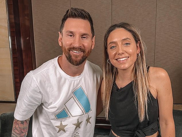 Argentinian sports presenter Sofia Martinez shutdown rumors of an affair with Lionel Messi