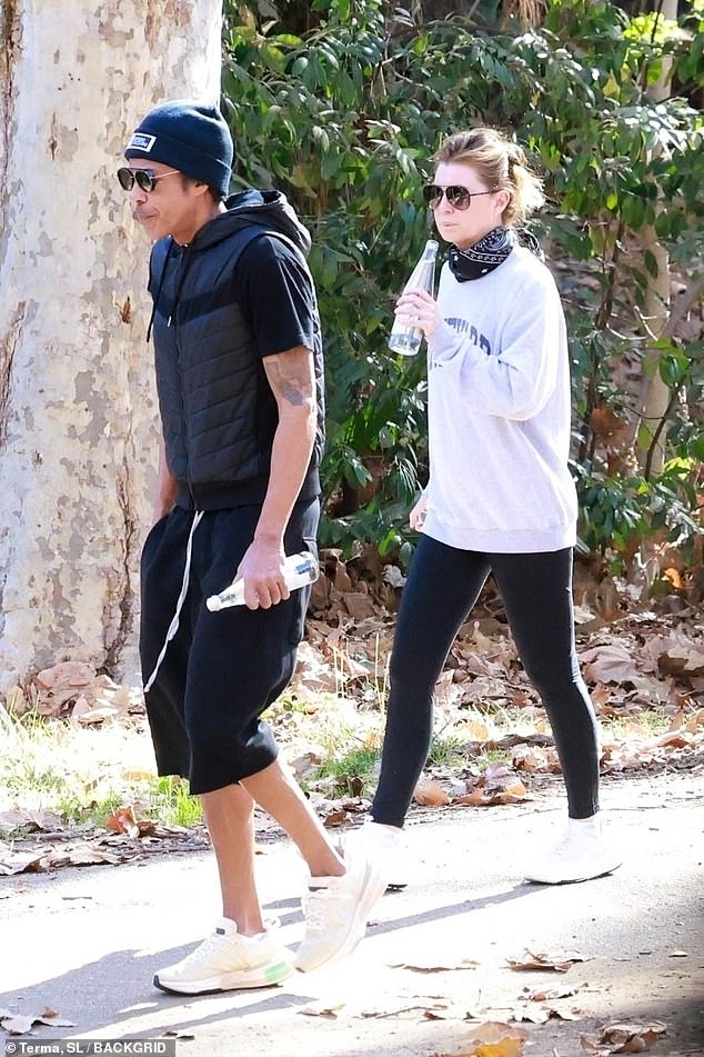 The Grey's Anatomy star, 55, enjoyed a hike with Ivery, 56, in Griffith Park amid a break in their hectic schedules