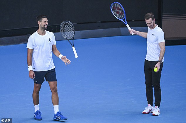 The former rivals announced that they would train together after Murray retired last year