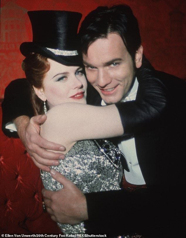 Pictured: Nicole Kidman and Ewan McGregor in Baz Luhrmann's Moulin Rouge, which made almost $180m at the global box office in 2001