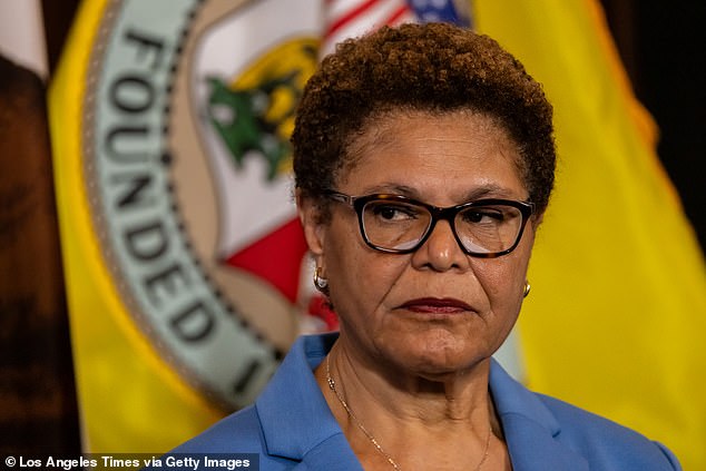 LA Mayor Karen Bass is also under fire for cutting the LA Fire Department's budget by a staggering $17.6 million this year