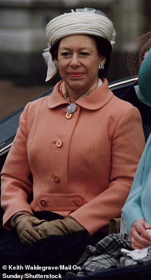 Princess Margaret wore the same coat for Trooping   The Colour in 1995