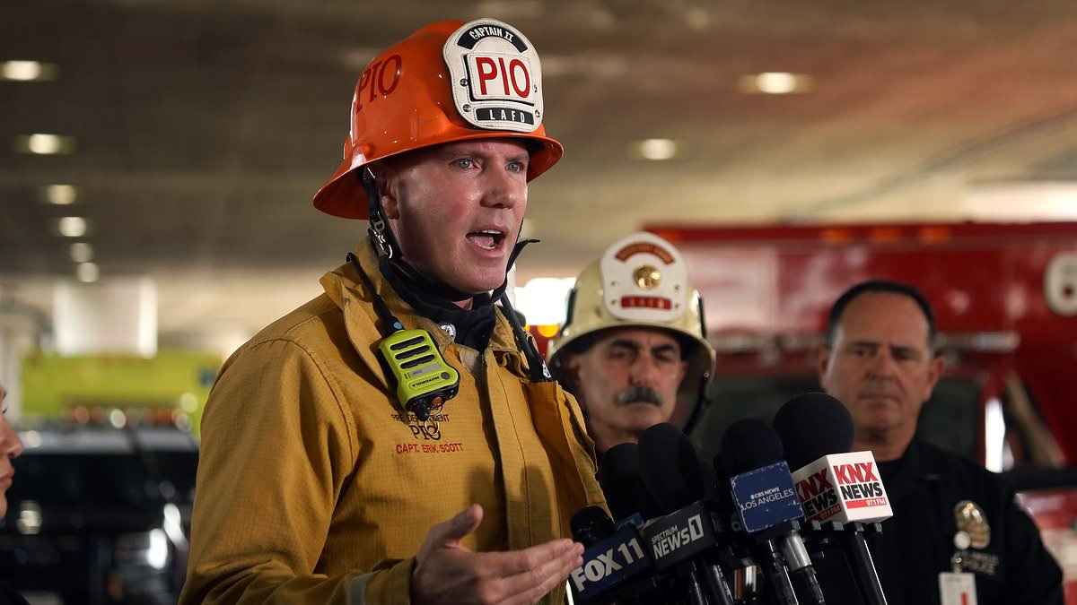 LAFD forced to explain why they are fighting fires with 'women's handbags' as conspiracies rage online