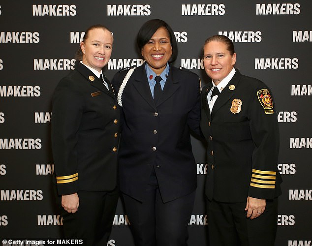 Kristina 'Kady' Kepner (left), and LAFD Deputy Chief Kristin Crowley attended the 2019 MAKERS Conference in Dana Point, California in February 2019