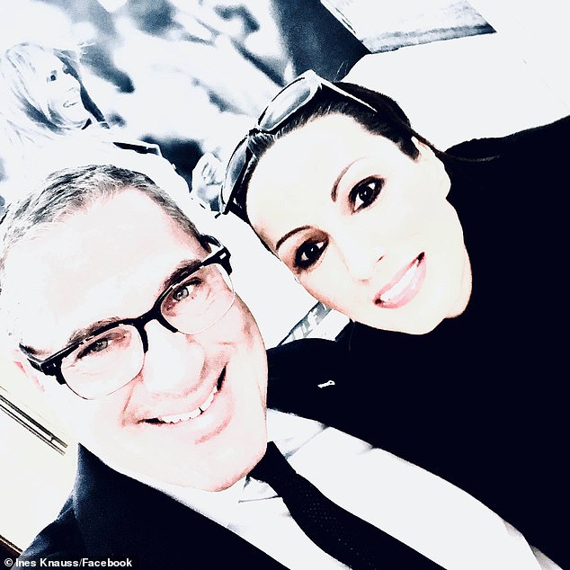 Immigration attorney Michael Wildes (pictured above with Ines Knauss) has known both Knauss and Melania for many years. He told the Mail that Knauss is a 'fine person,' 'extraordinarily talented' and a dedicated sister and aunt.