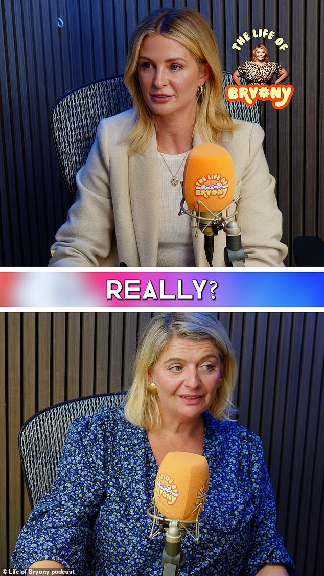 She said: 'I just remember a night where you would go over to a mum's house, there would maybe be like eight of you there, and it would be an episode of like Desperate Housewives Of Chiswick where I'd suddenly be in a catfight with some woman I had just met'