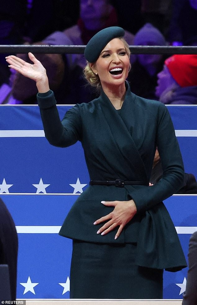 Ivanka Trump was also a victim of social-media mockery as some commenters drew an unkind similarity between her forest-green Dior skirt suit with the outfits worn by the wives of the oppressive leaders in the dystopian TV series The Handmaid's Tale.