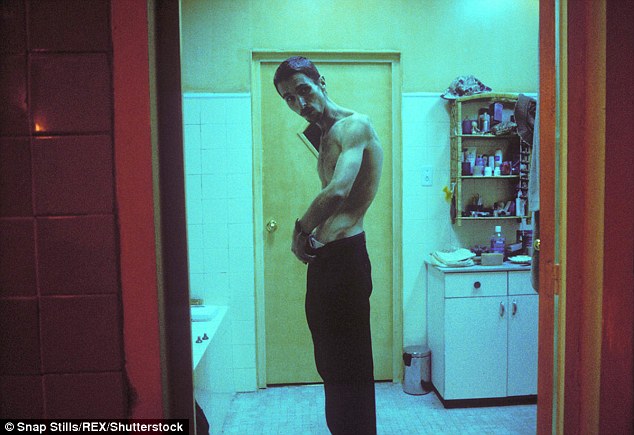 Extreme: Bale is known for his extreme physical changes for roles and in the early 2000s, he lost 62 lbs to star in 2004's The Machinist