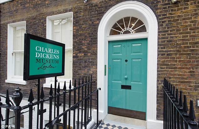 Exterior view of the Charles Dickens Museum