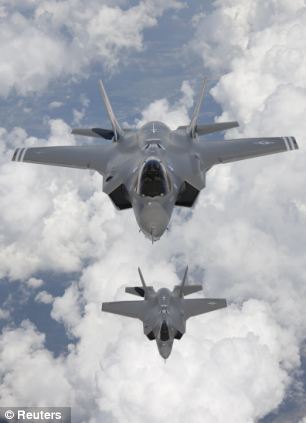 New £150million combat jet F-35 Joint Strike Fighter is banned from ...