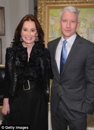 Gloria Vanderbilt and Anderson Cooper