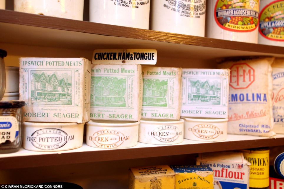 Back in time: The museum reminds everything of a time when not everything was available at their local supermarket