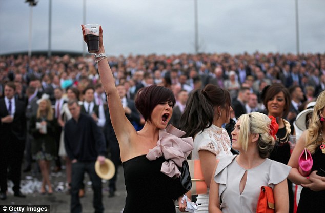 At the world famous Grand National Festival, fashion and dressing to impress is as important as the racing, but bosses have nor banned unflattering images like the one above