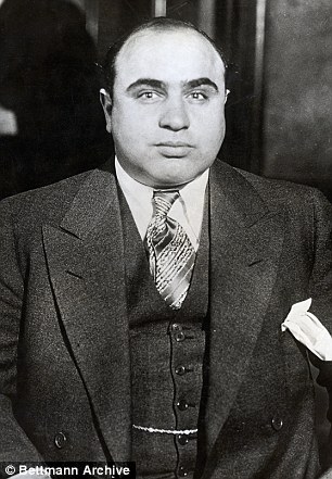 In danger: Had the mob learned Capone was senile, they would have had him killed