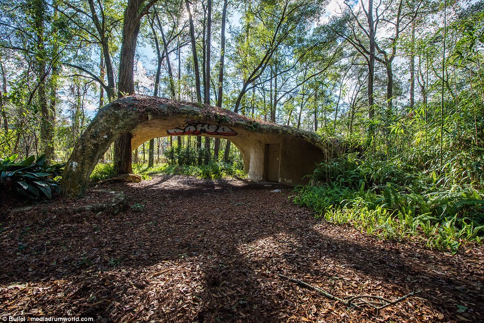 Urban explorer Bullet found the hidden location while stopped for food during a trip across Florida