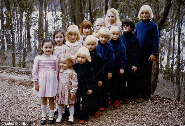  The Family children are seen posing for a photo in near identical outfits, date unknown